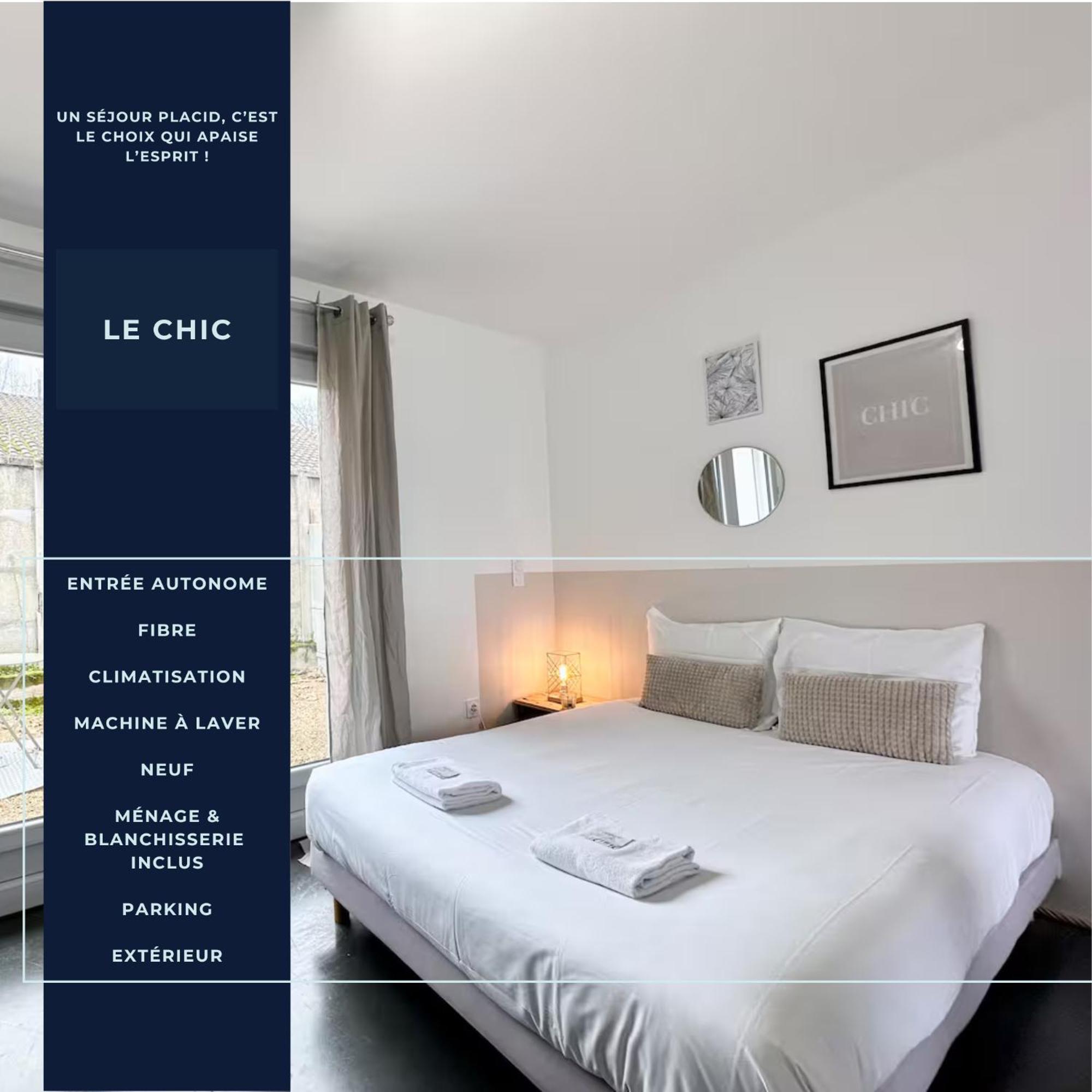 Le Chic - Parking - Exterieur - Fibre - Calme Apartment Mont-de-Marsan Exterior photo